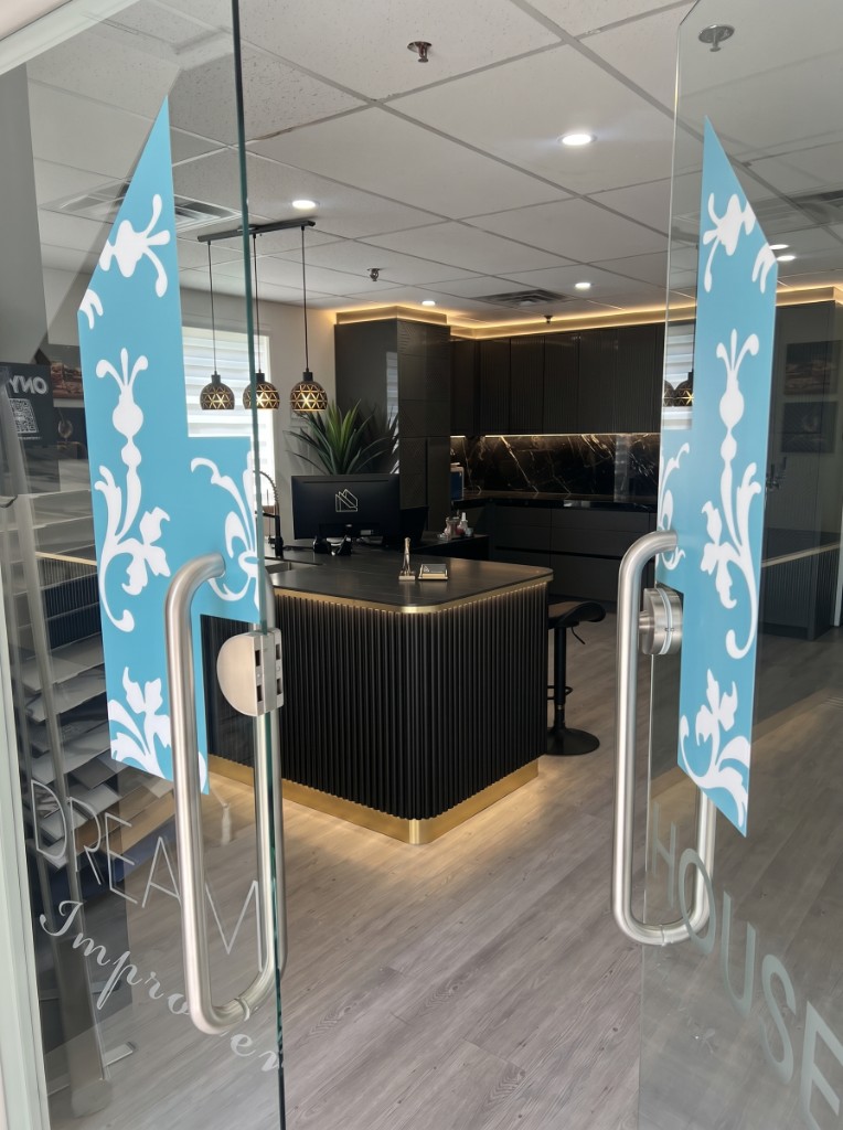 Entrance to the Dream House Improvement showroom